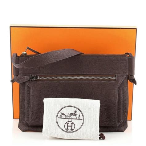 hermes ultrapla|HERMES Togo Ultrapla 24 Bag Black .